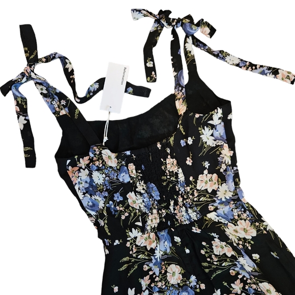 Reformation Besse Dress In Coronet - Picture 9 of 9